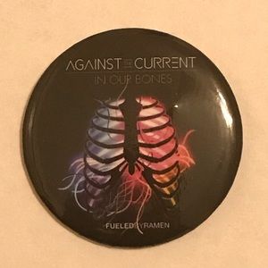 Against the Current band button pin